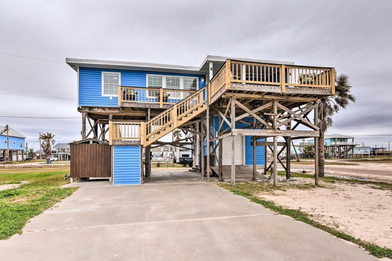 Surfside Beach Gem With Deck - 1 Block To Shore! Freeport Exteriör bild